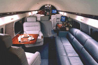 Gulfstream II interior photo