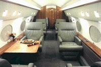 Gulfstream III interior photo