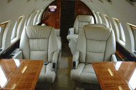 Hawker 1000 interior photo