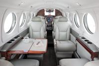 King Air 200 interior photo