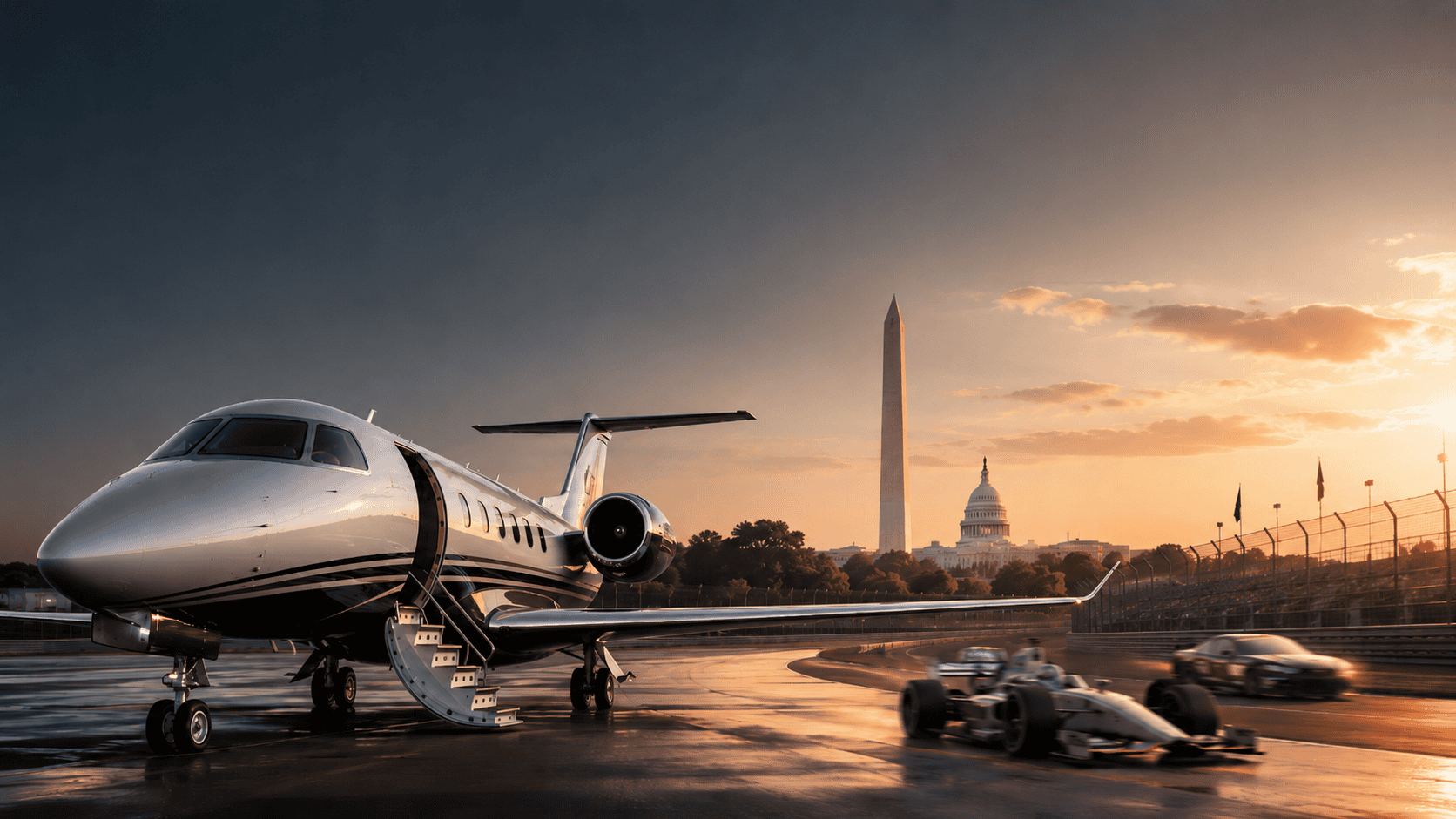 Fly Private to IndyCar & NASCAR Races | Celebrity Jet Charter